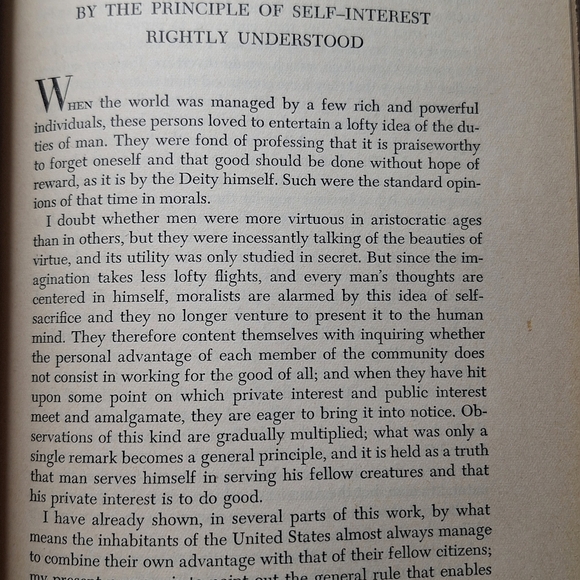 Democracy in America Alexis de Tocqueville 1945.Vol 2 Knopf Borzoi 2nd Printing - Picture 12 of 12